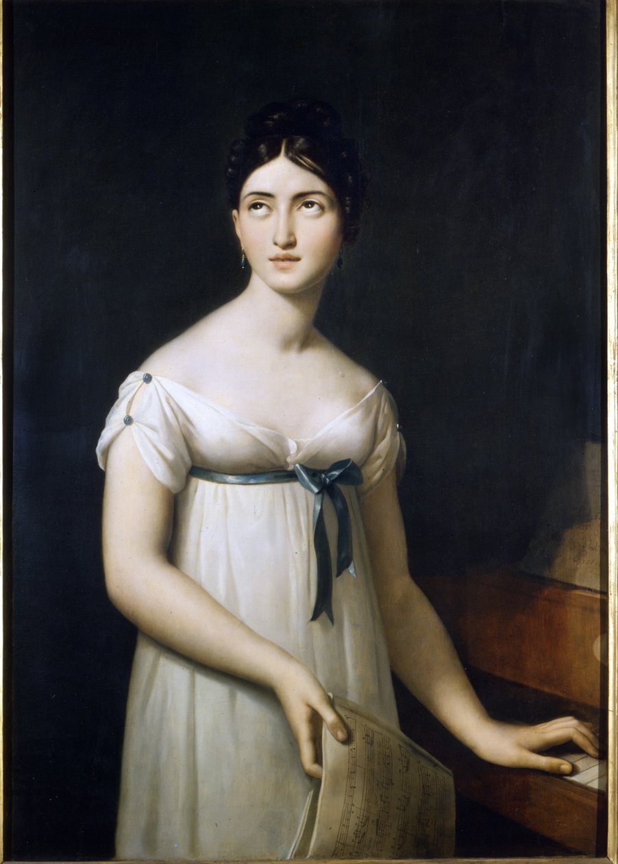 Giuditta tészta (1797-1865). Serangeli festménye. 19. század eleje. Scala Múzeum alkotó: Gioacchino Giuseppe Serangeli
