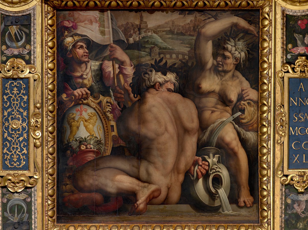 Casentino allegóriája alkotó: Giorgio Vasari