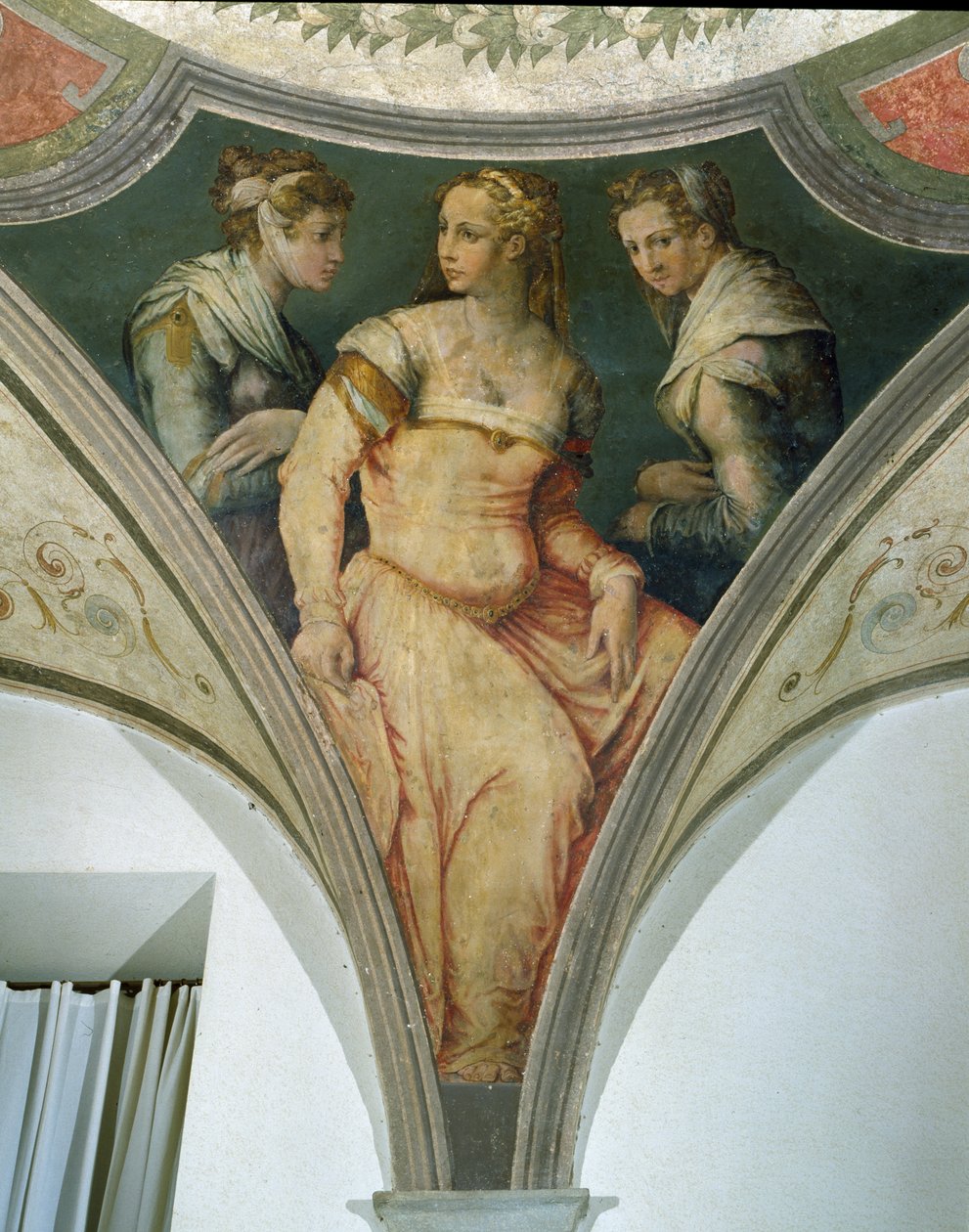 Múzsa, Apolló és a múzsák kamrája alkotó: Giorgio Vasari