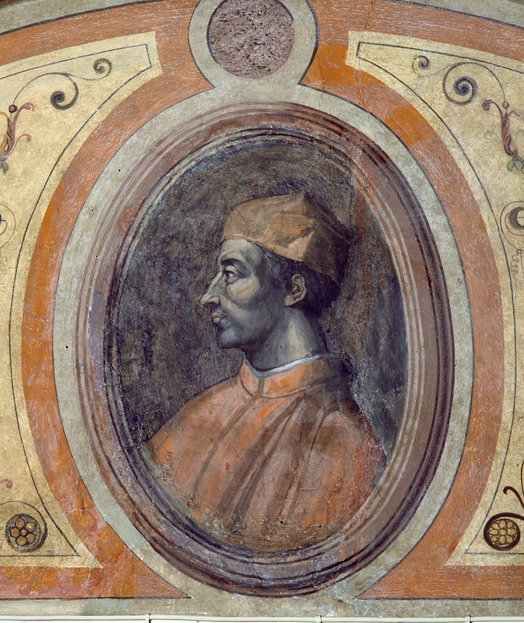 Férfi portréja, Hírességek Kamara, 1548 alkotó: Giorgio Vasari
