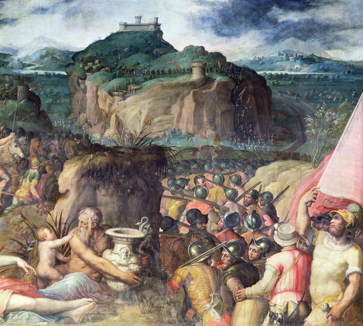 San Leo ostroma (részlet) (lásd: 139095) alkotó: Giorgio Vasari