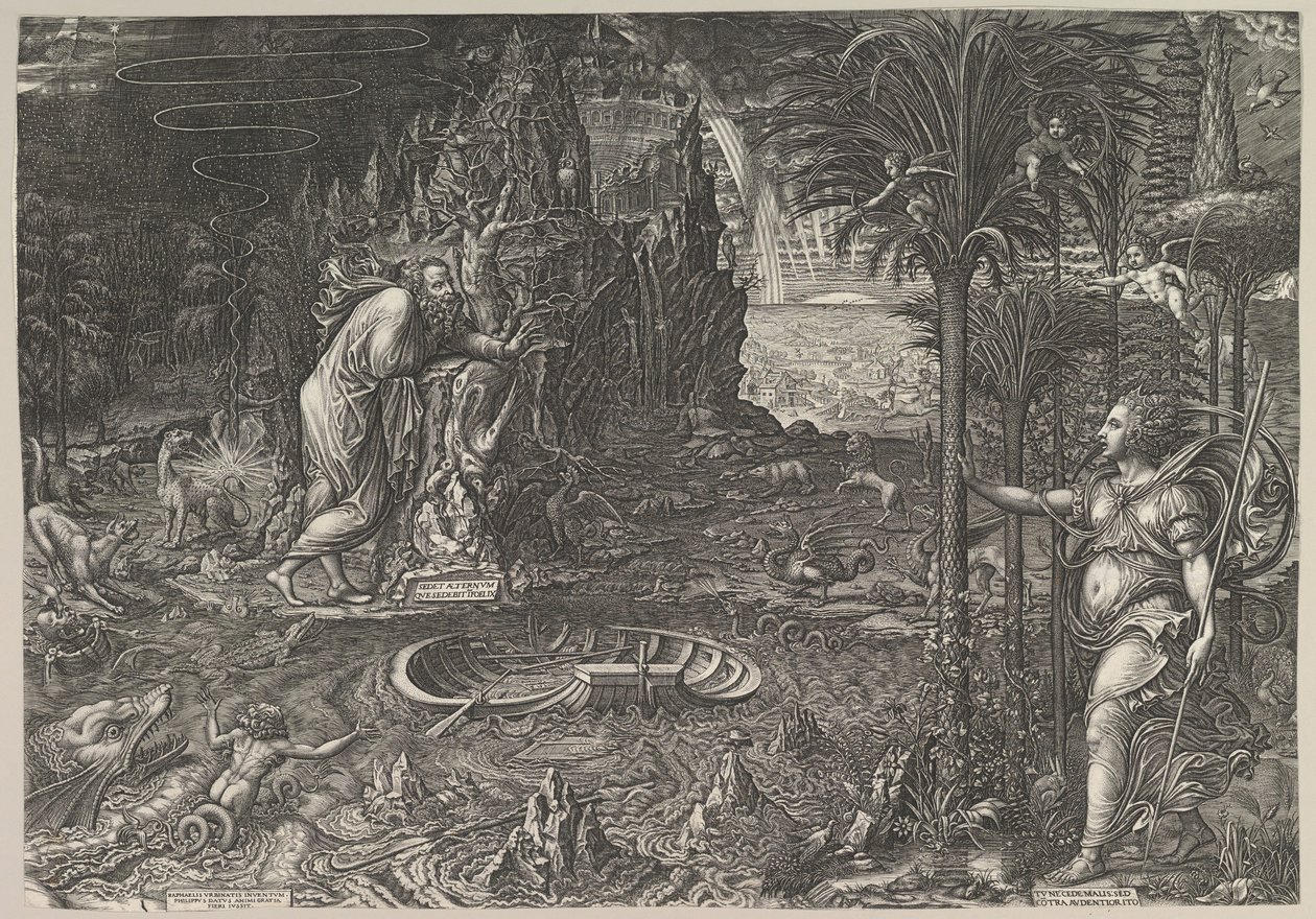 Az élet allegóriája, 1561. alkotó: Giorgio Ghisi