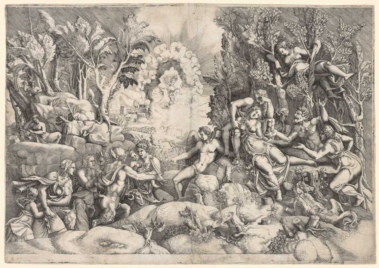 Prokrisz halála c. 1540. alkotó: Giorgio Ghisi