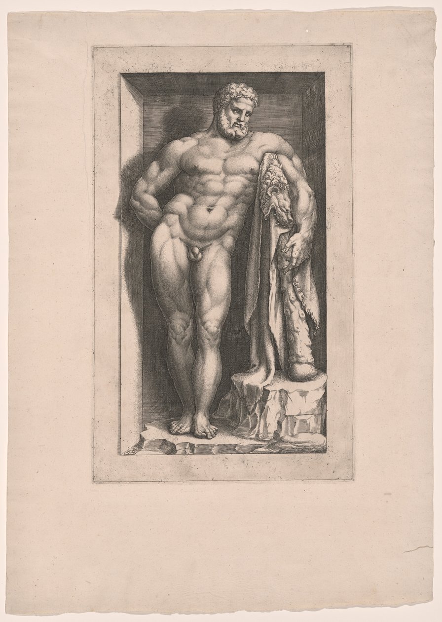 A Farnese Hercules alkotó: Giorgio Ghisi