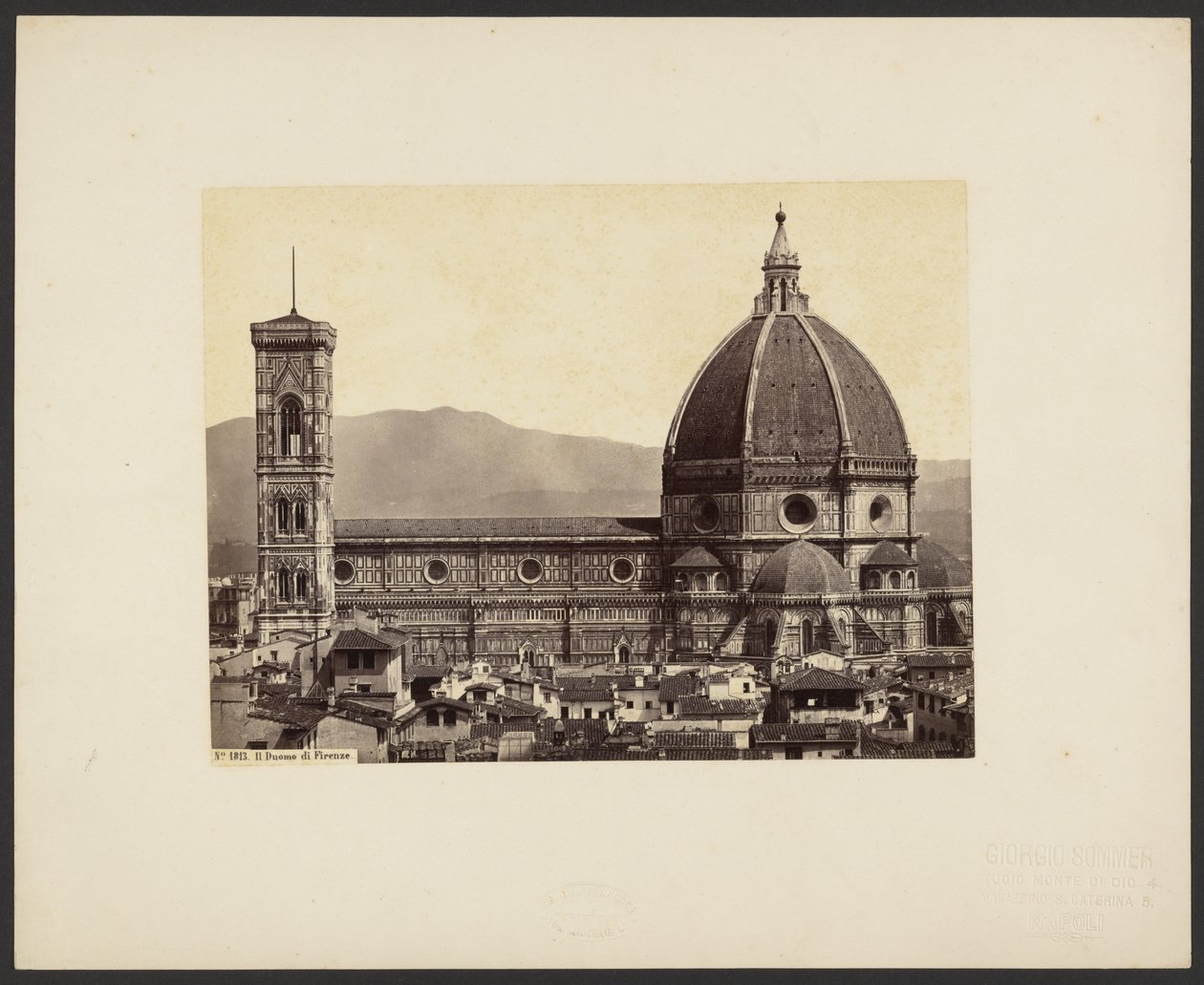 Firenze, a dóm alkotó: Giorgio Sommer