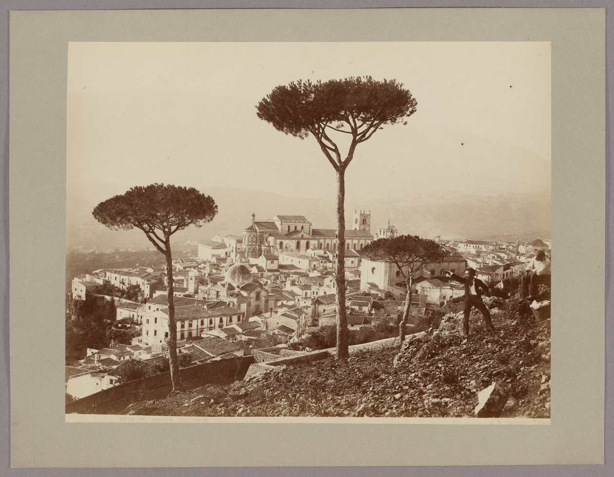 Monreale: panorámakép alkotó: Giorgio Sommer
