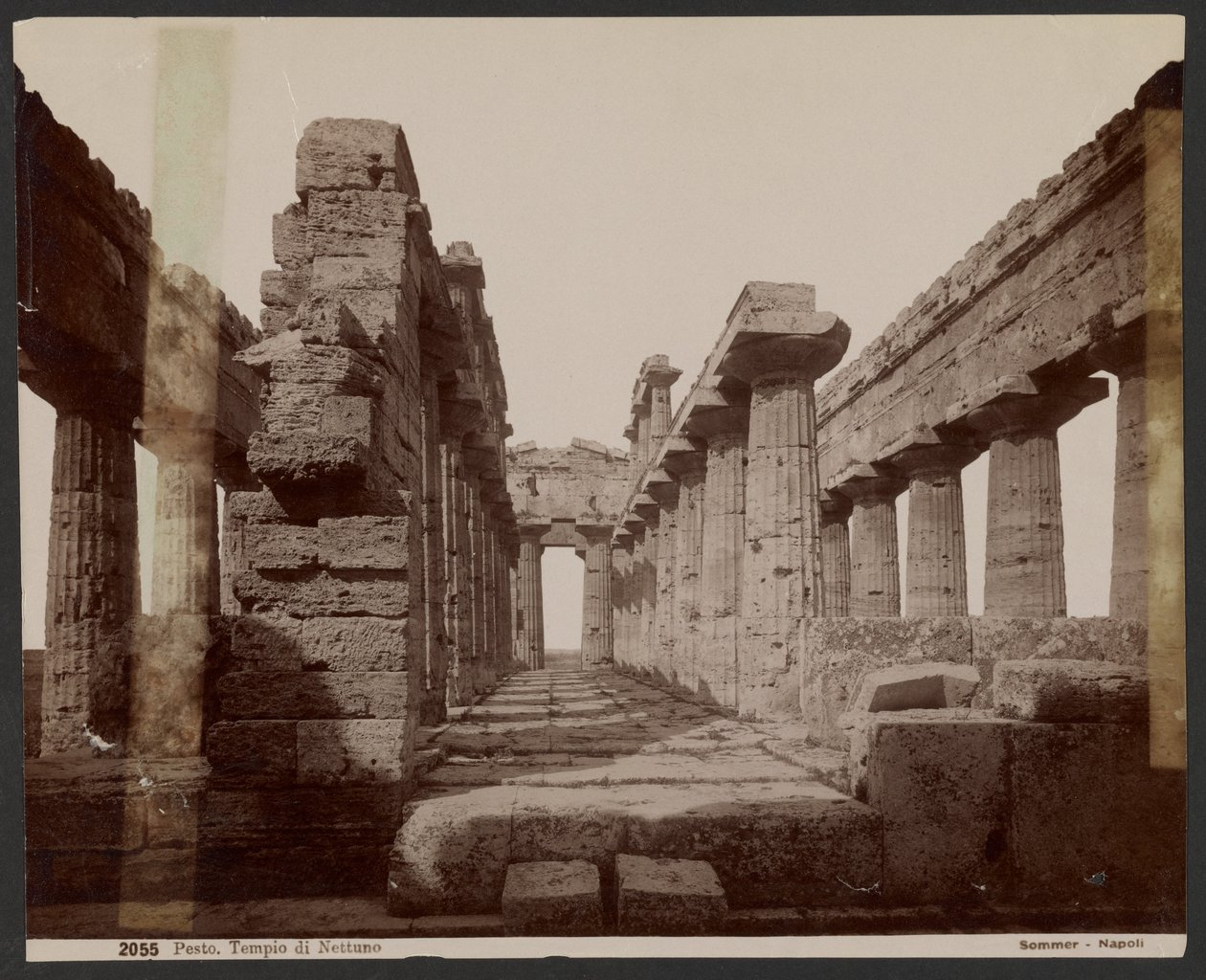 Neptunusz temploma, Paestum alkotó: Giorgio Sommer