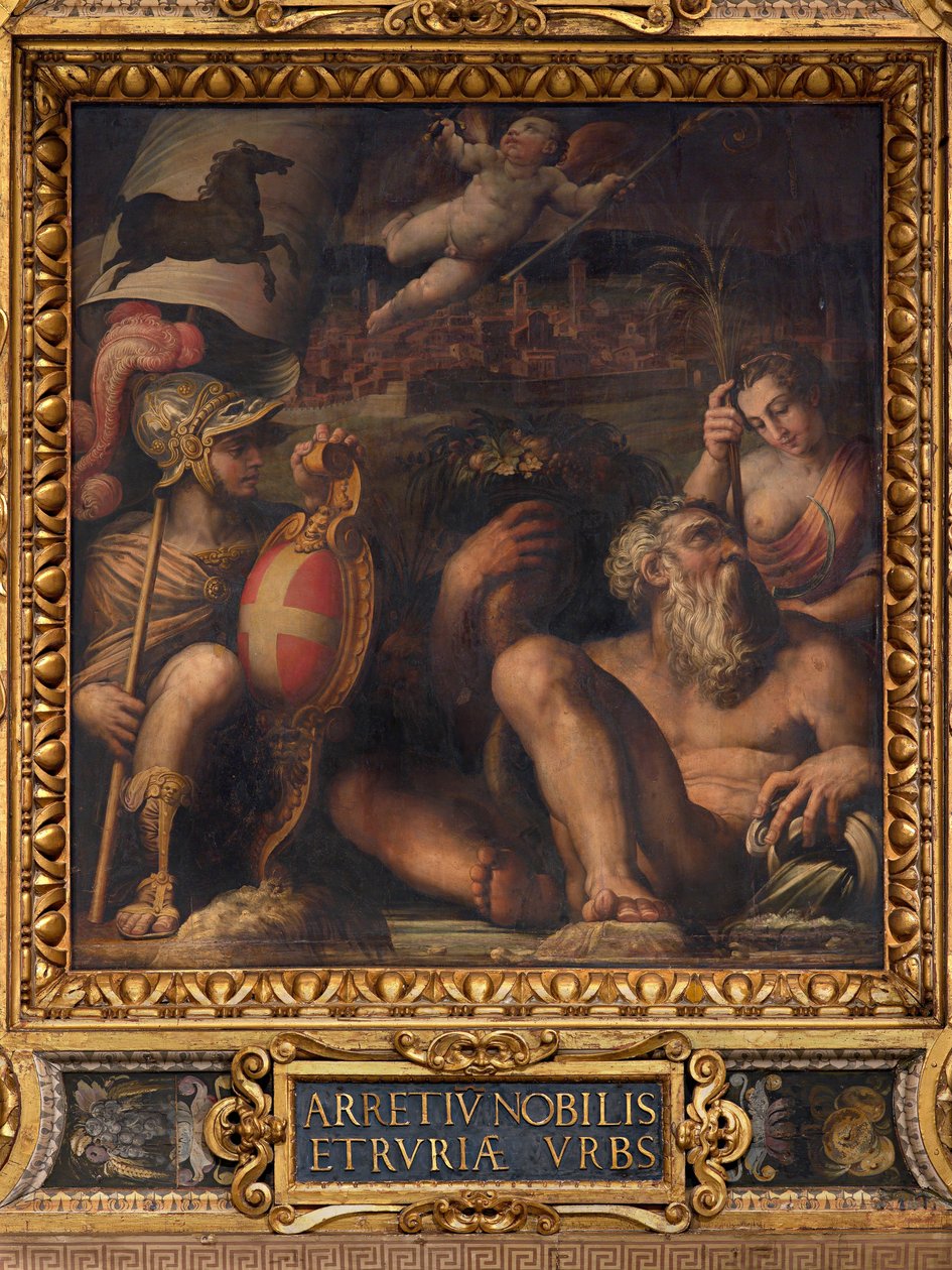 Arezzói allegória alkotó: Giorgio Vasari