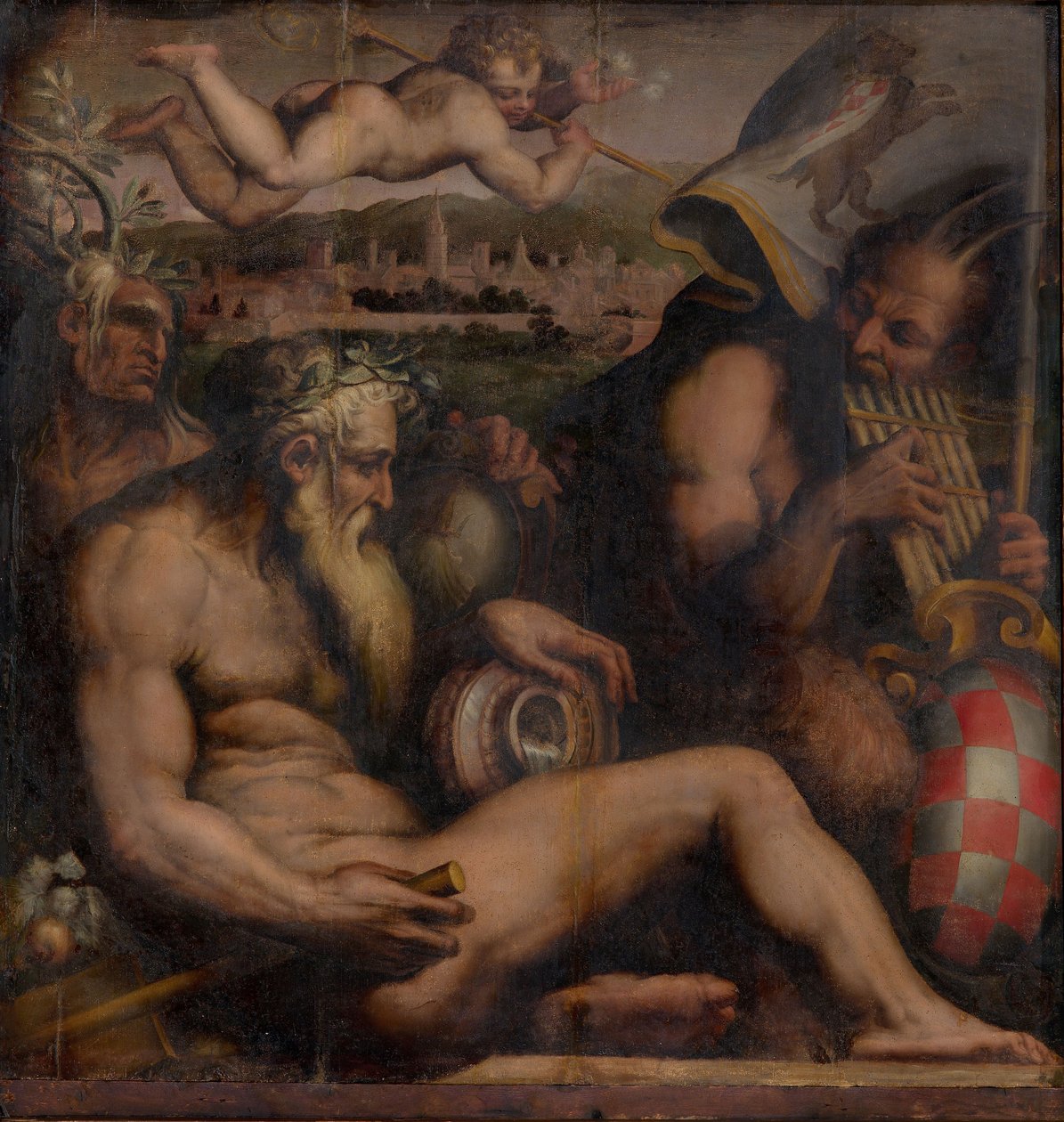 Pistoia allegóriája, 1563-1565 alkotó: Giorgio Vasari