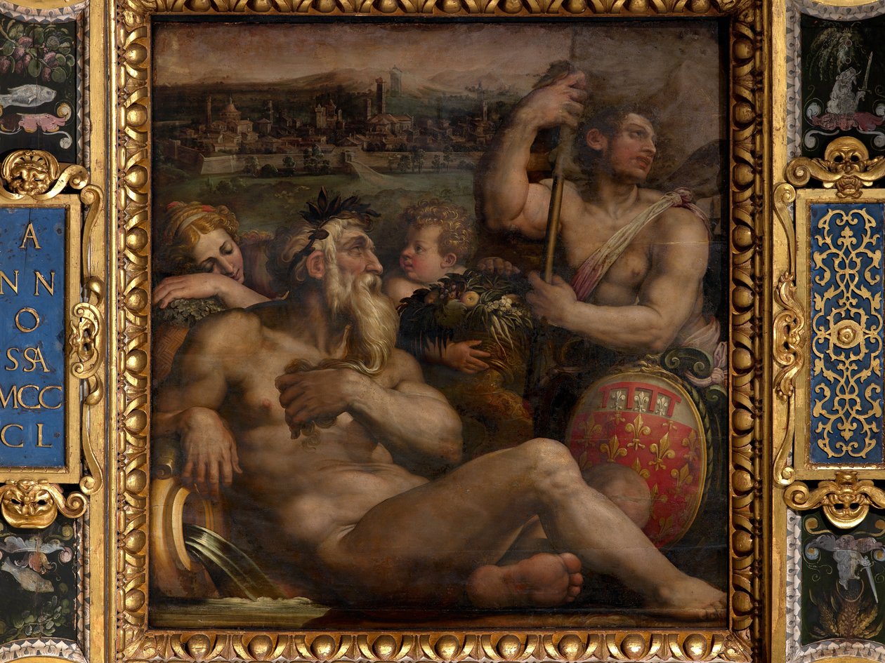 Prato allegóriája alkotó: Giorgio Vasari