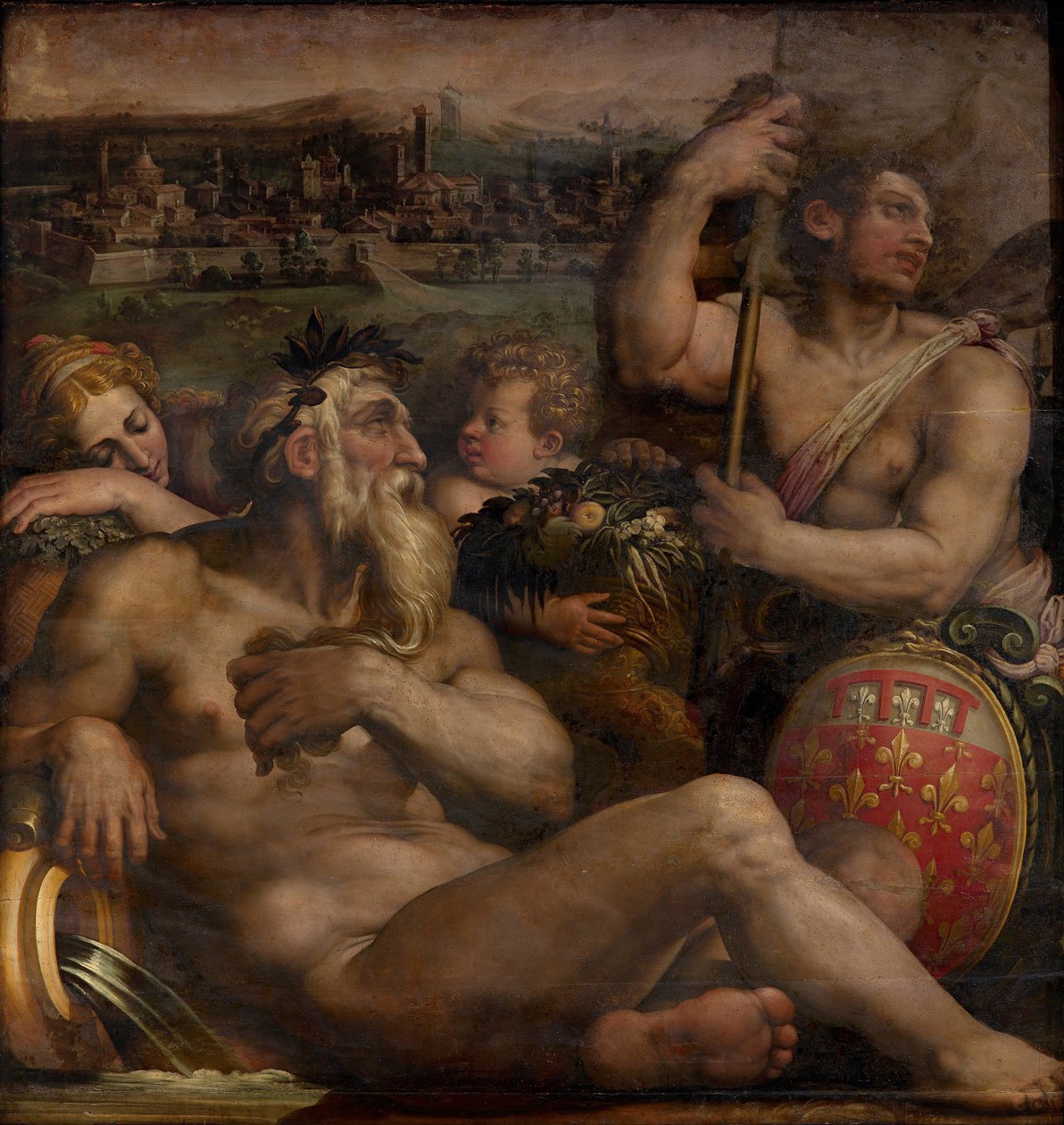 Prato allegóriája, 1563-1565 alkotó: Giorgio Vasari