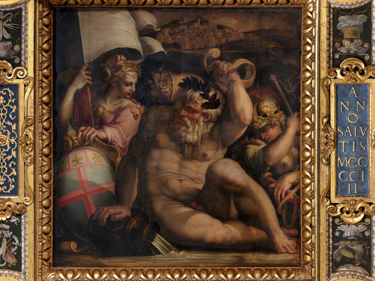 Romagna allegóriája alkotó: Giorgio Vasari