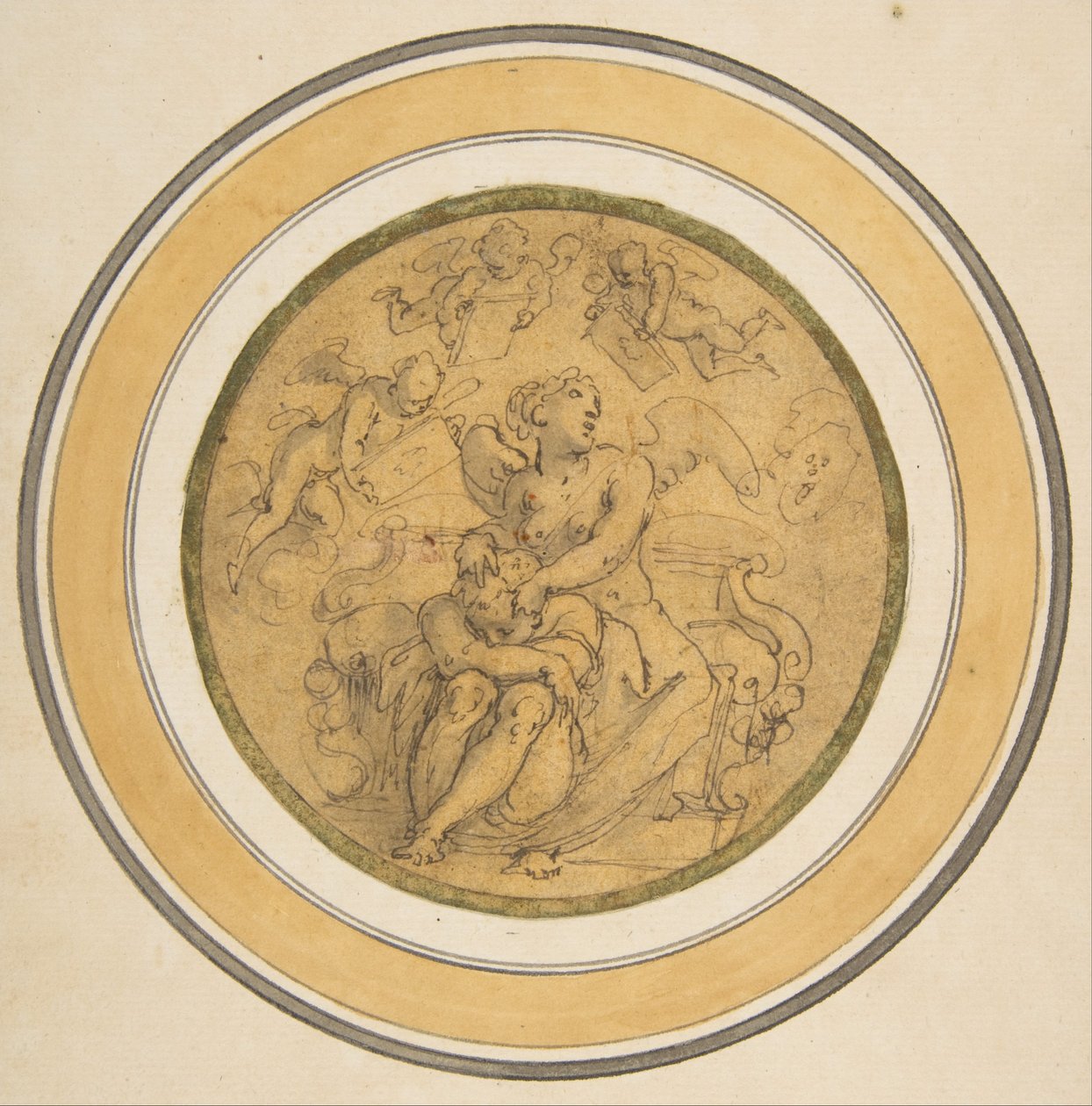 Allegorie des Schlafes alkotó: Giorgio Vasari