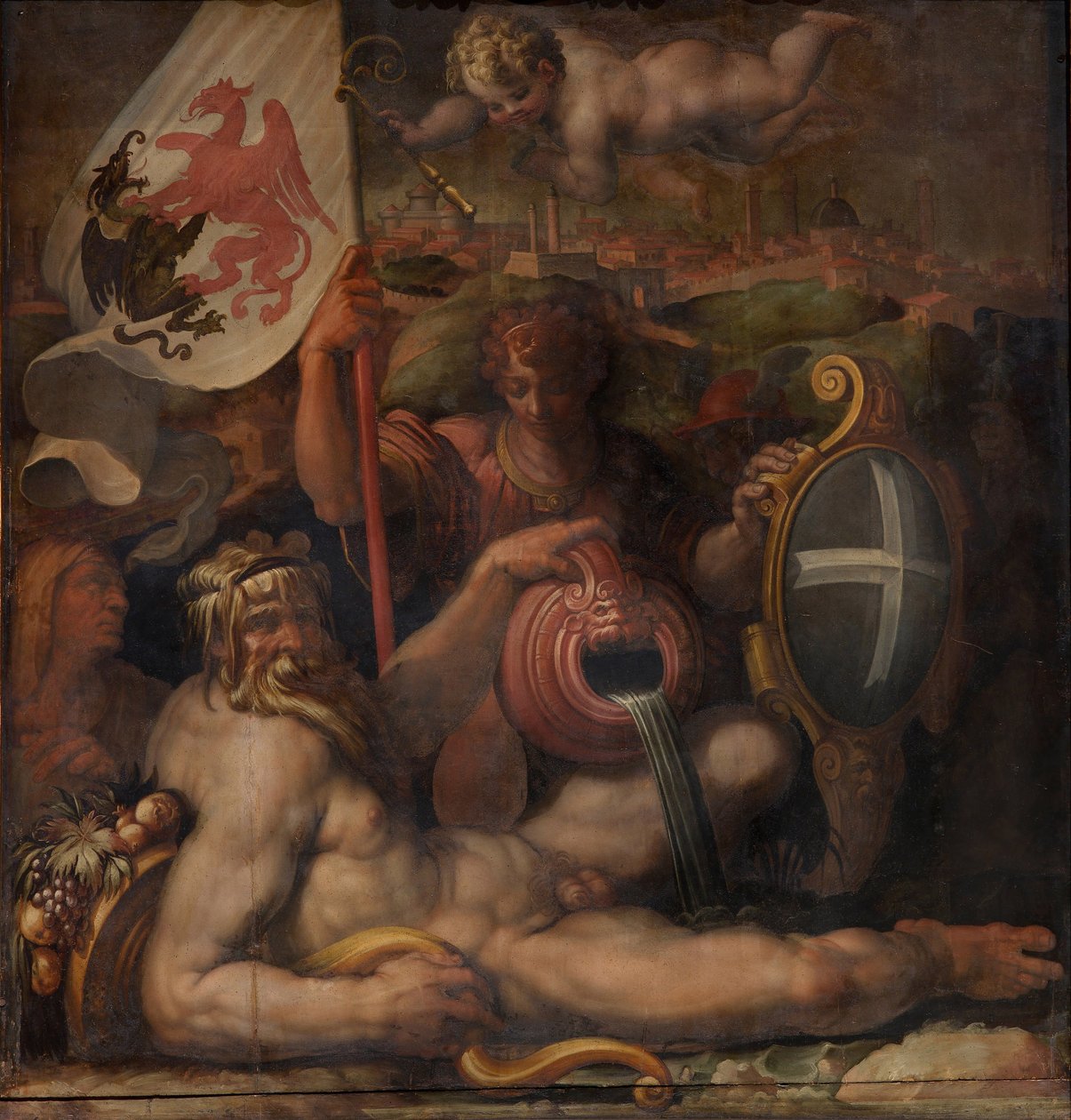 Volterra allegóriája, 1563-1565 alkotó: Giorgio Vasari