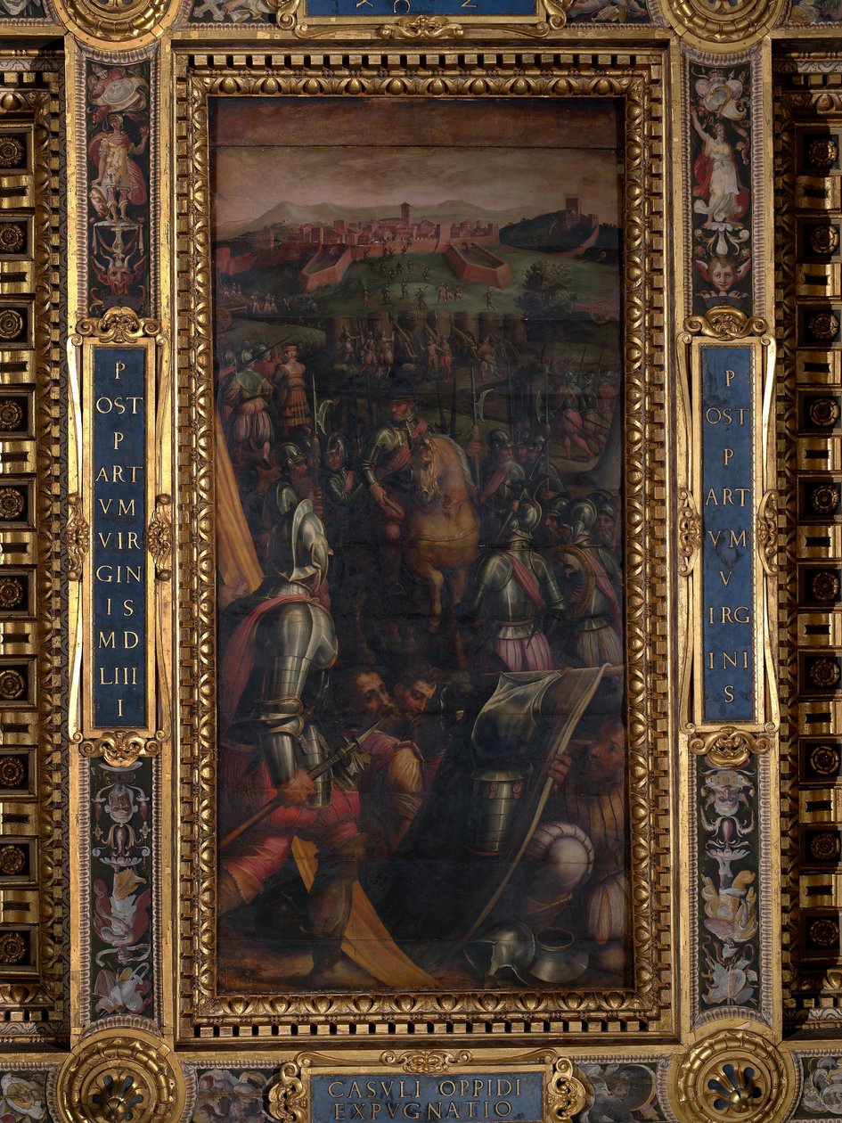 Casole elfoglalása alkotó: Giorgio Vasari