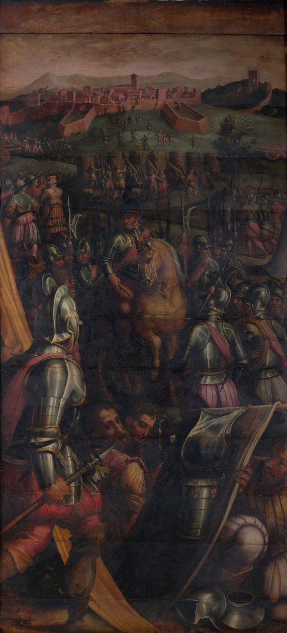Casole elfoglalása, 1563-1565 alkotó: Giorgio Vasari