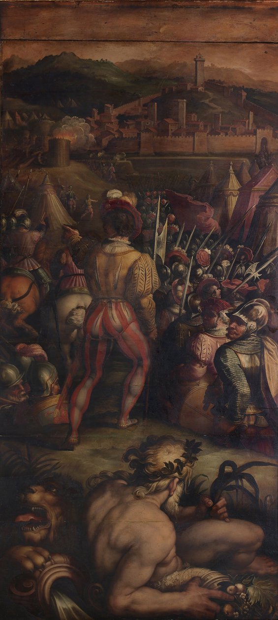 Vicopisano elfoglalása, 1563-1565 alkotó: Giorgio Vasari