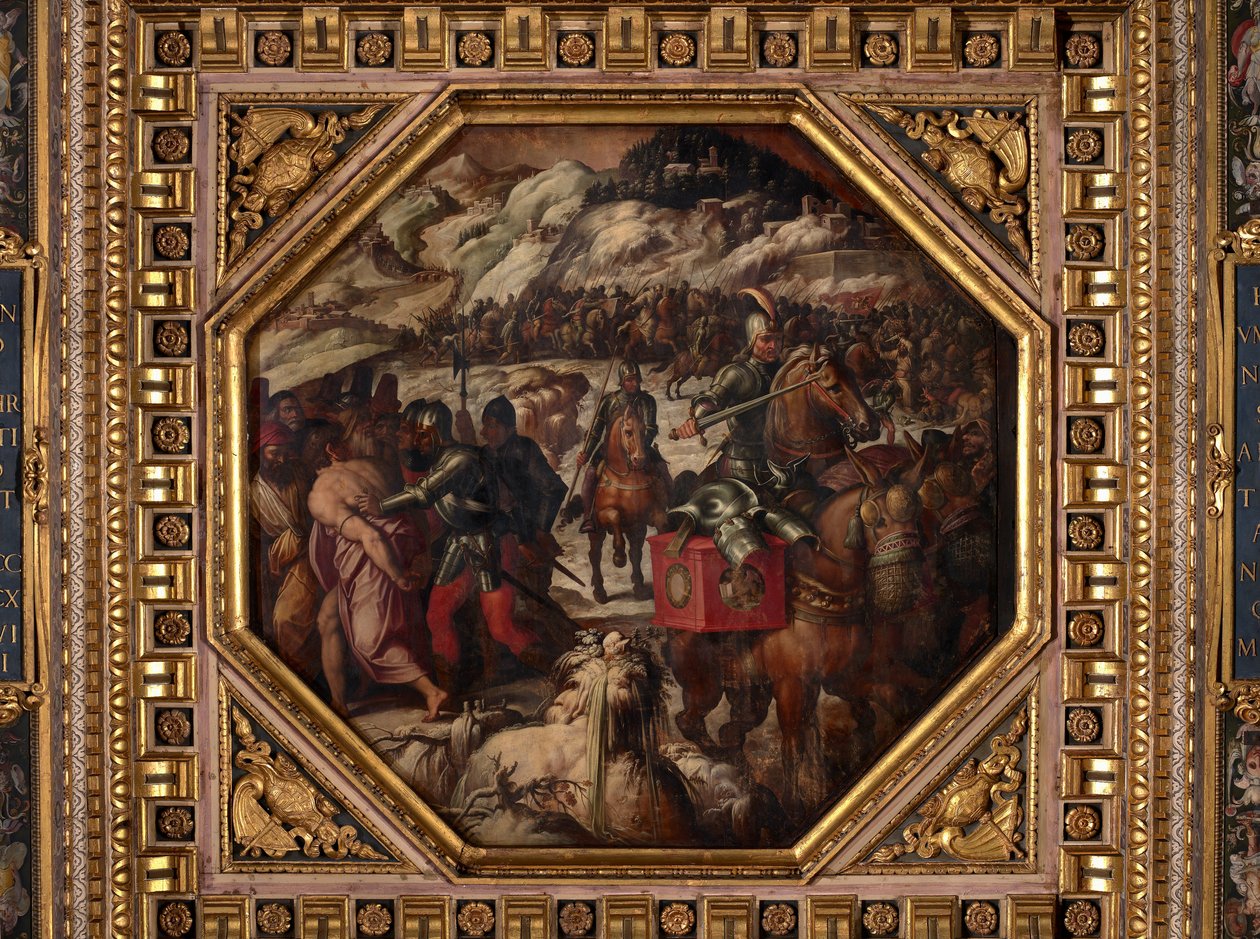 A velenceiek veresége Casentinóban alkotó: Giorgio Vasari