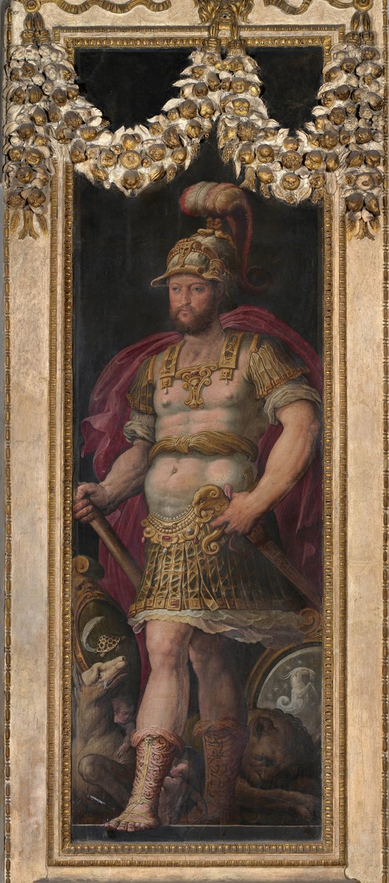 Cosimo I de Medici toszkán nagyhercege 1519-1574, 1555-1562 alkotó: Giorgio Vasari