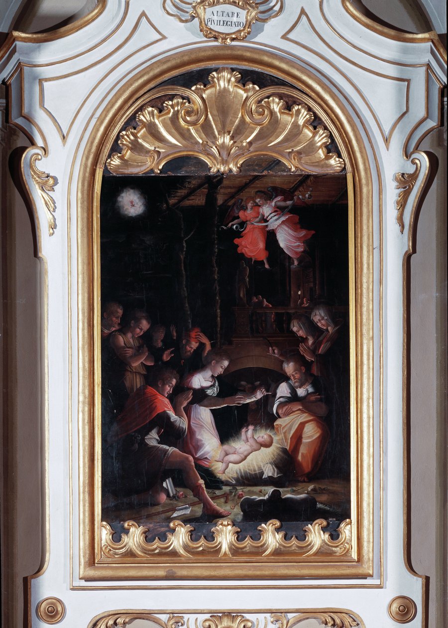 Betlehem (olaj, vászon alkotó: Giorgio Vasari