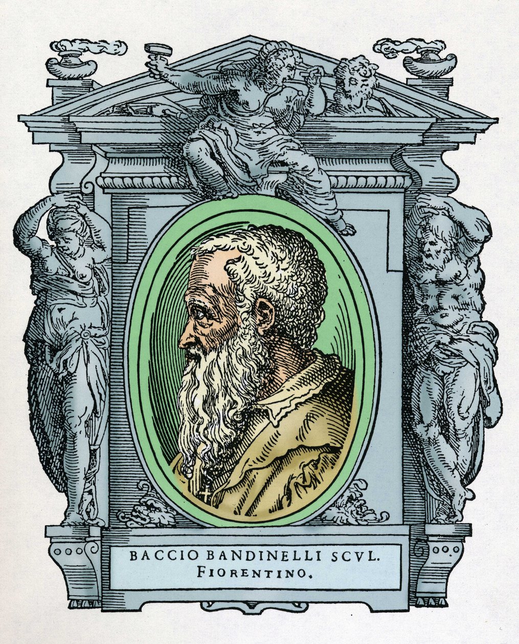 Baccio BANDINELLI (Firenze) portréja alkotó: Giorgio Vasari