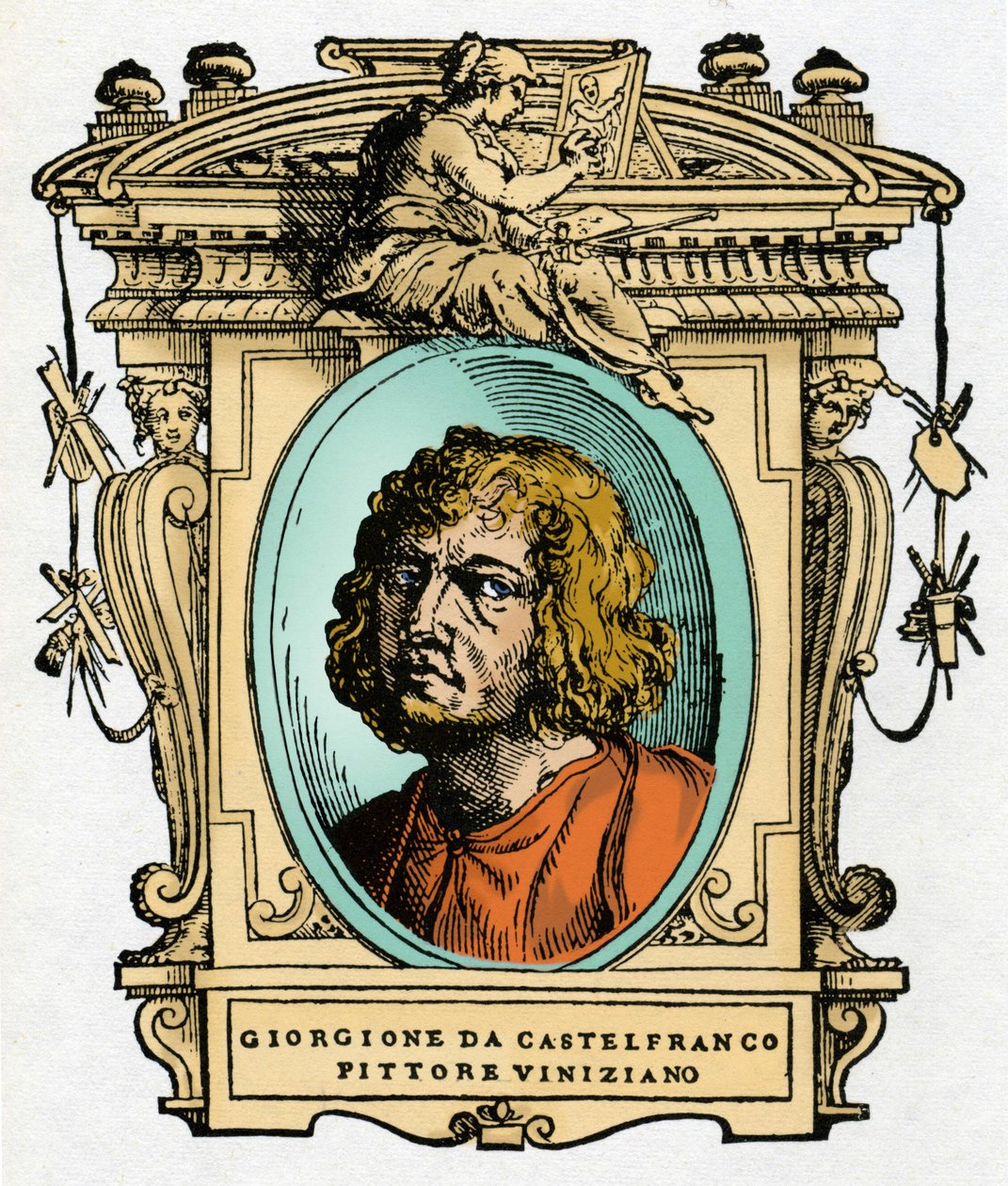 Giorgione portréja (Giorgio Zorzi alkotó: Giorgio Vasari