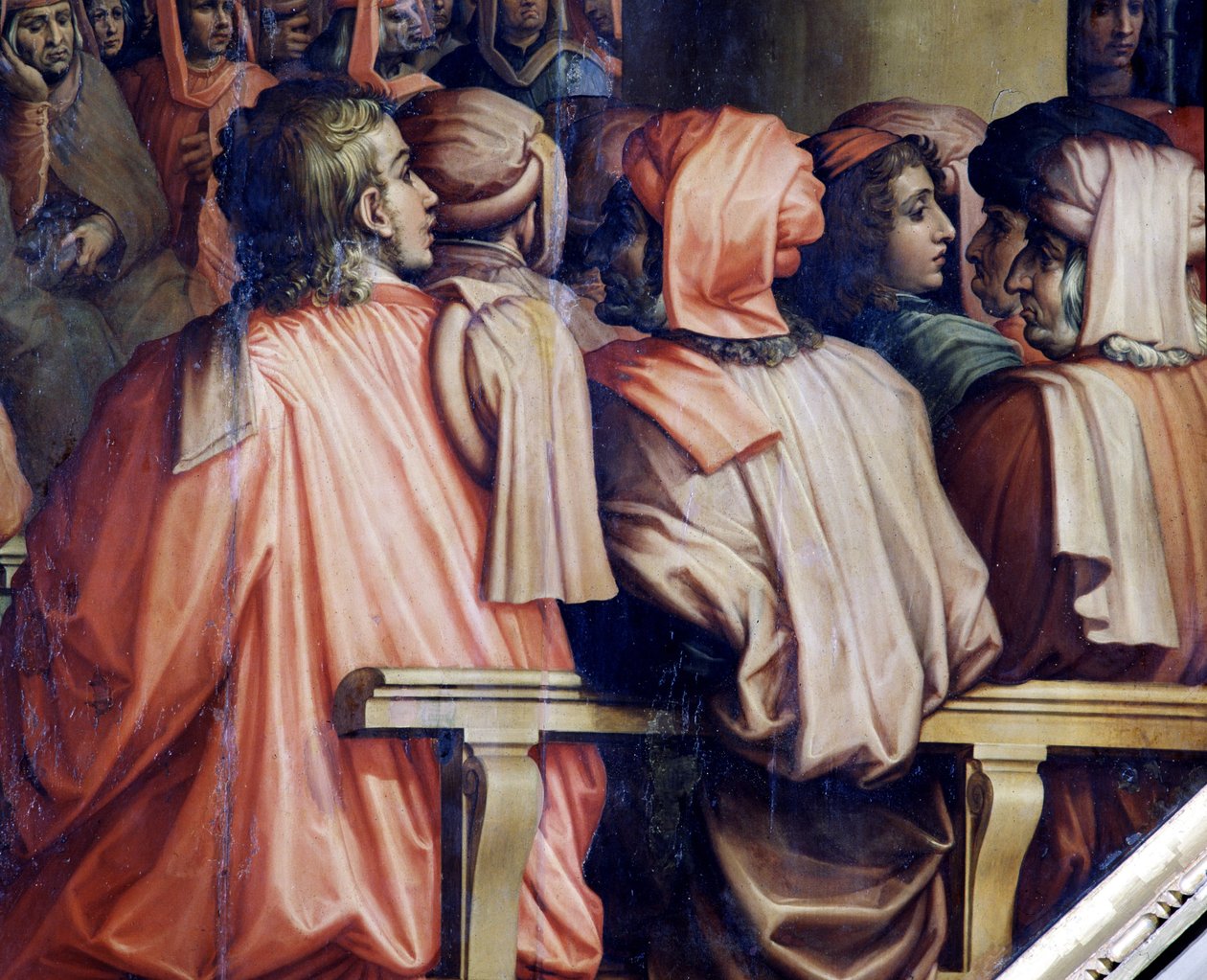 Antonio Giacomini imája a pisai csatáért alkotó: Giorgio Vasari