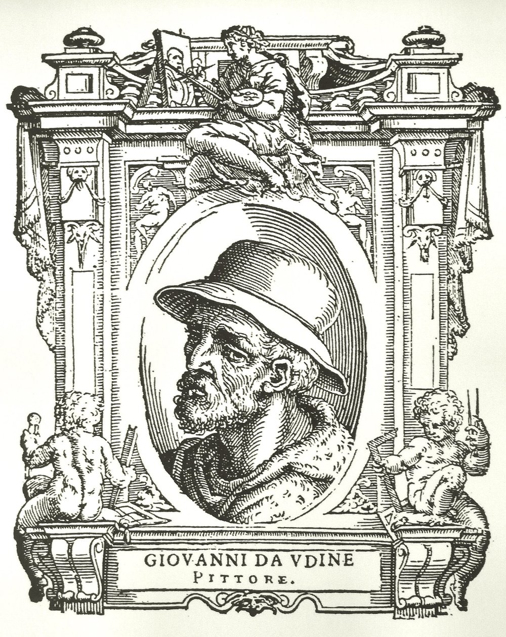 Giovanni da Udine portréja alkotó: Giorgio Vasari