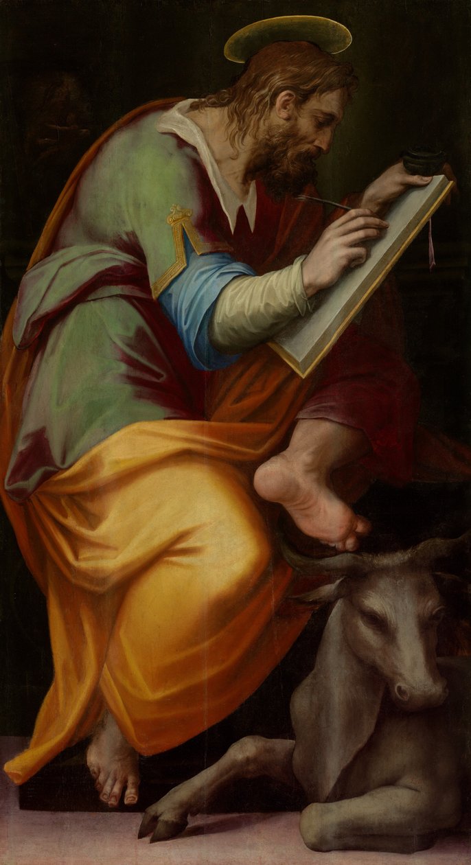 Szent Lukács, 1570-1571. alkotó: Giorgio Vasari