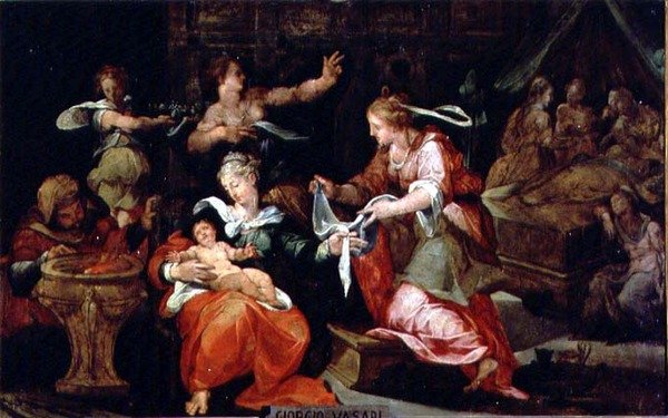 A Szűz születése alkotó: Giorgio Vasari