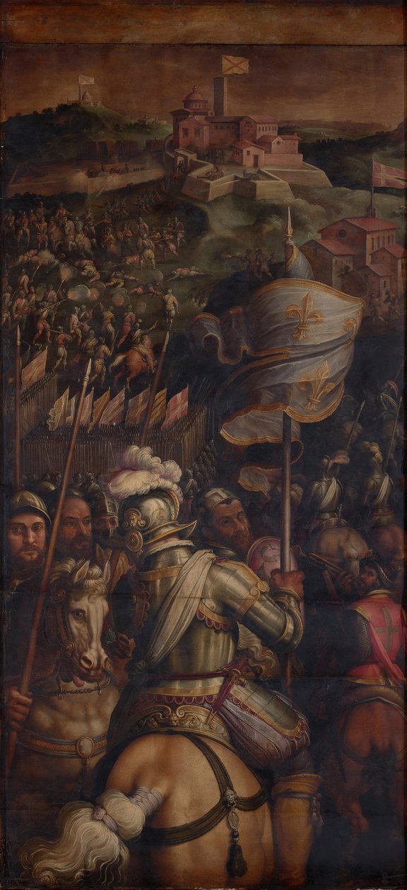 A Monastero erőd elfoglalása, 1563-1565 alkotó: Giorgio Vasari