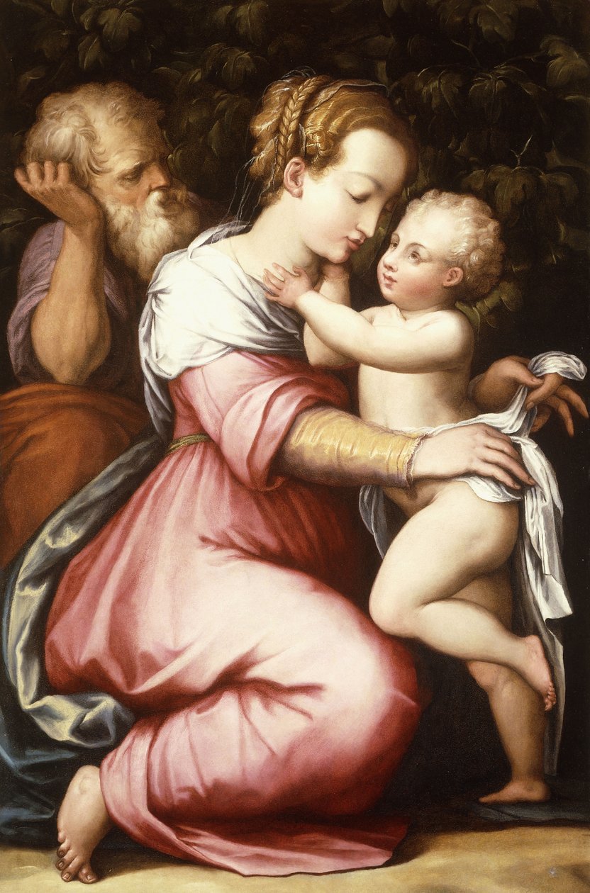 A Szent Család, 16. század alkotó: Giorgio Vasari