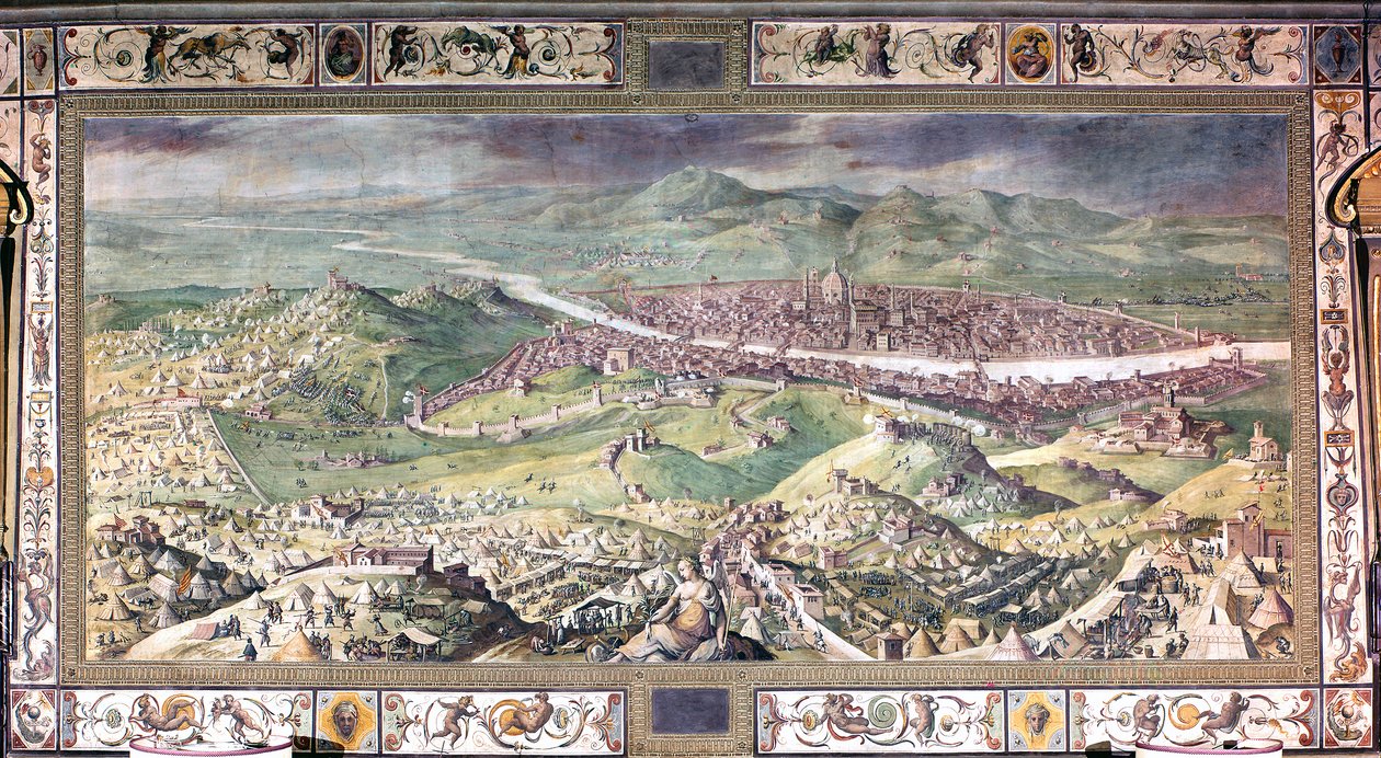 Firenze ostroma 1530-ban alkotó: Giorgio Vasari