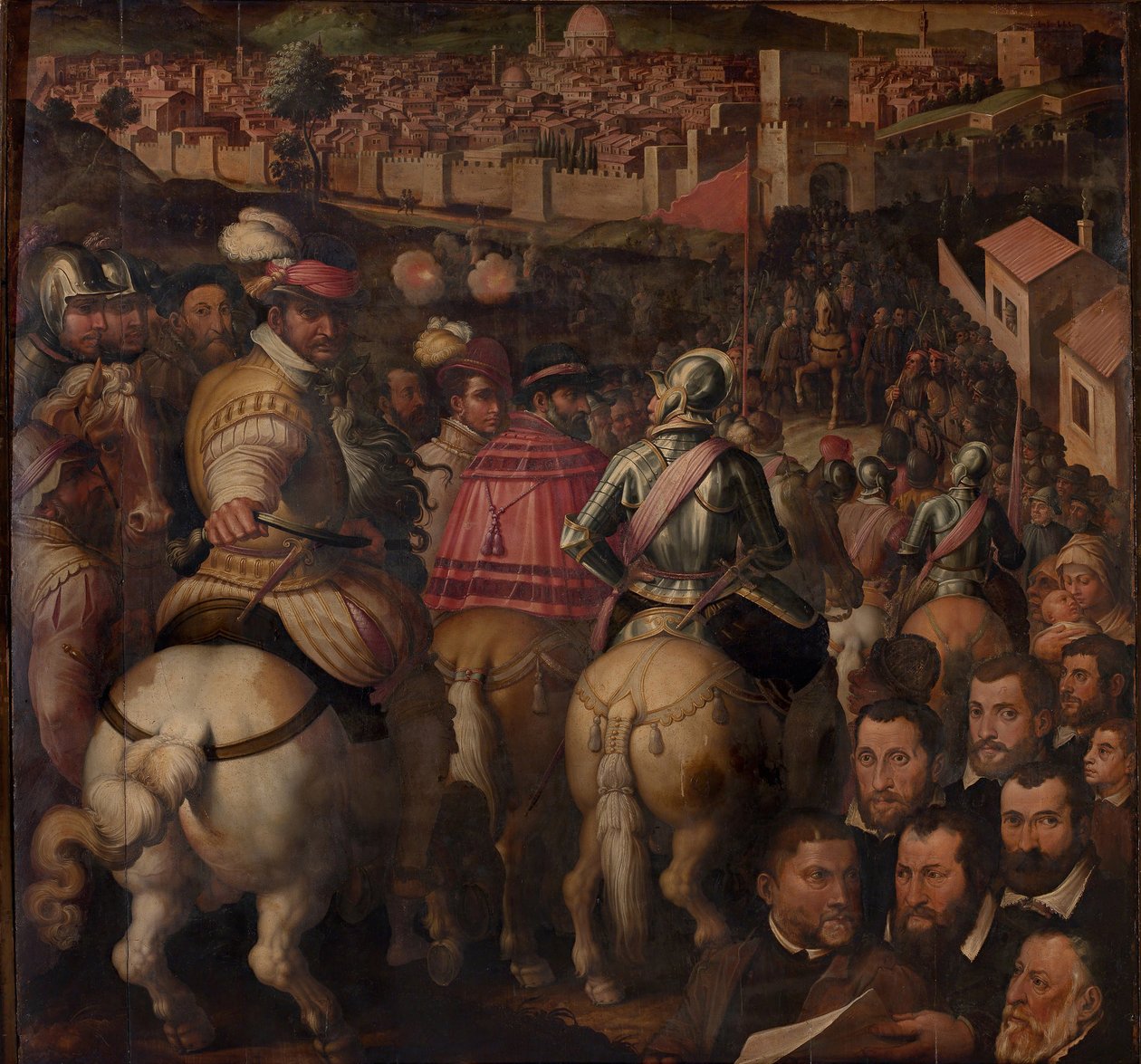 A Siena elleni háború diadala, 1563-1565 alkotó: Giorgio Vasari