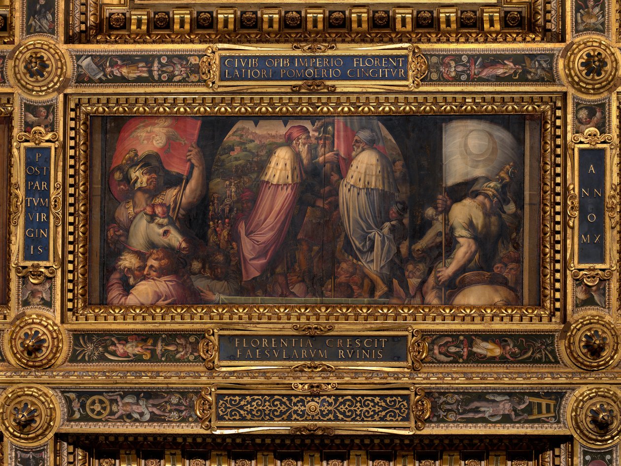 Firenze és Fiesole uniója alkotó: Giorgio Vasari