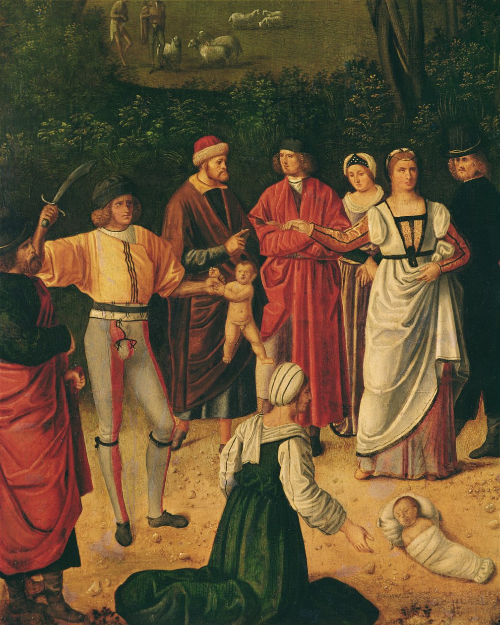 Salamon ítélete, 1505 alkotó: Giorgione da Castelfranco