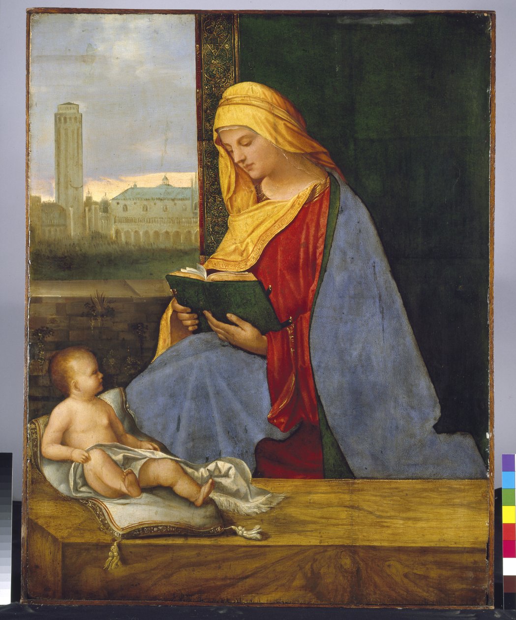Szűzanya és gyermeke (Tallard Madonna), 15. század alkotó: Giorgione da Castelfranco