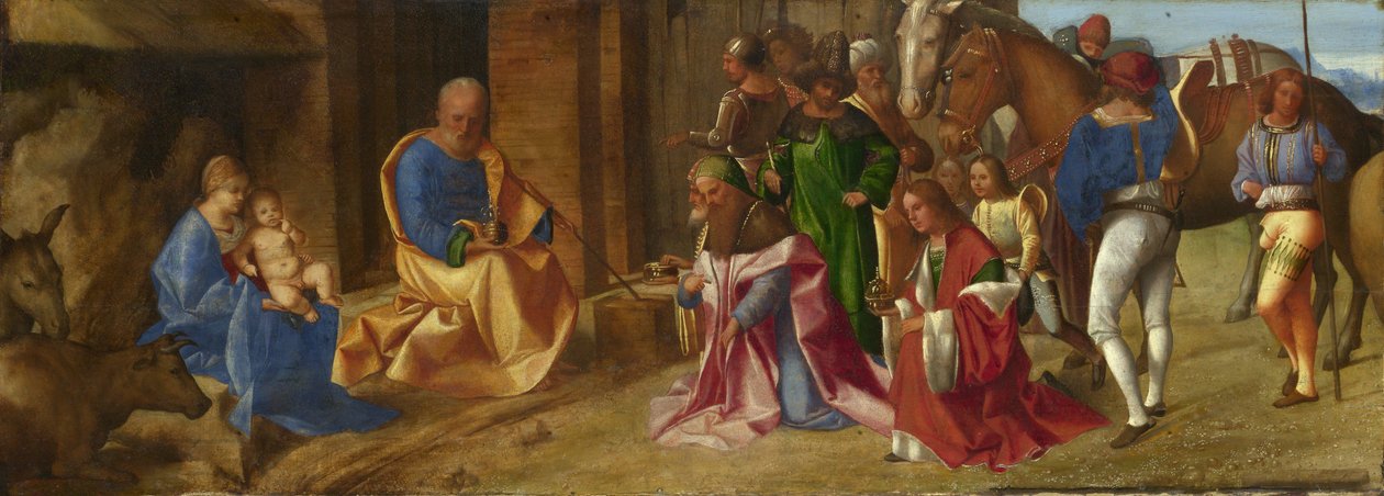 Olasz: A bölcsek imádása A bölcsek imádása alkotó: Giorgione