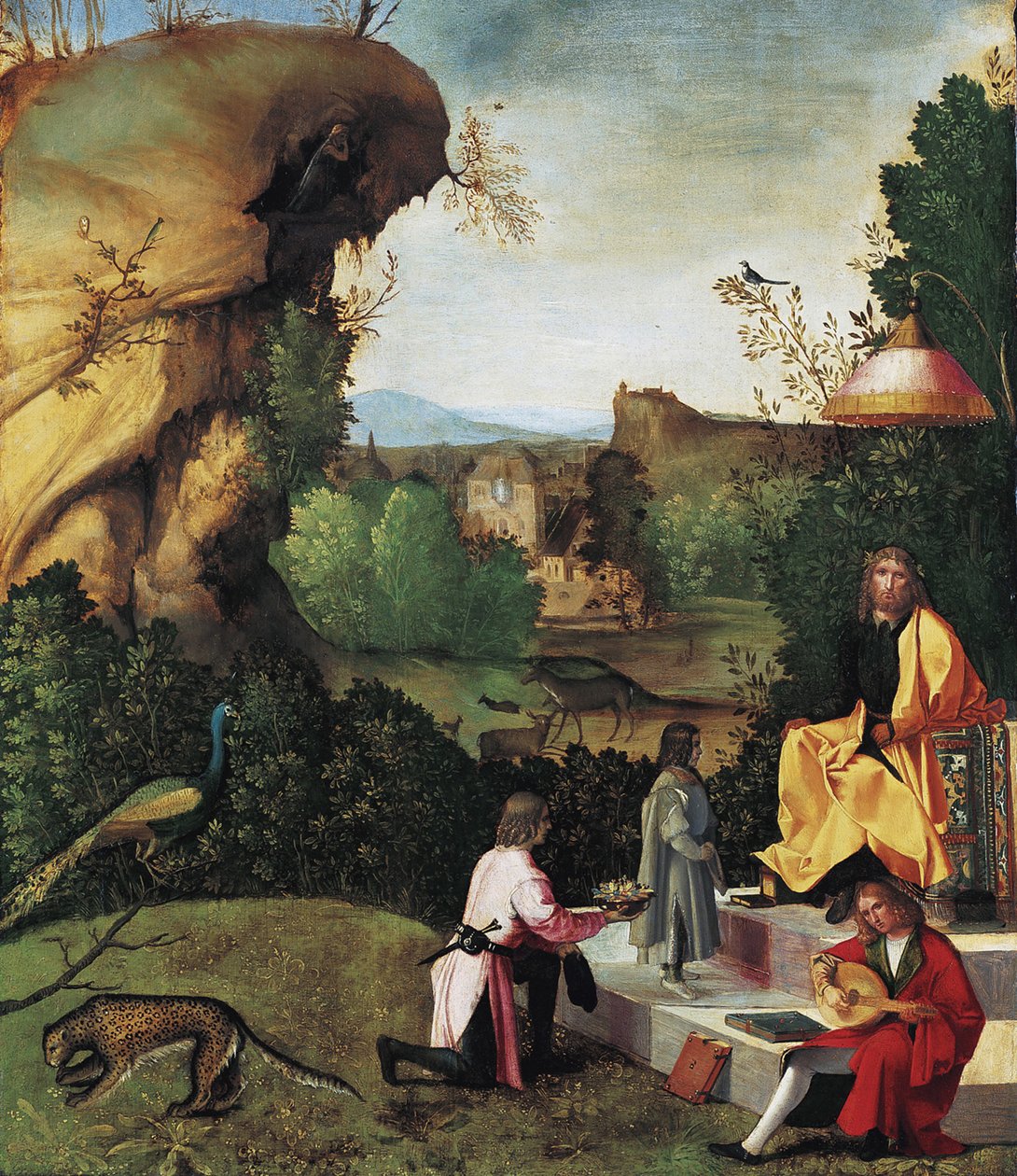 Szaturnusz száműzött, 15. század vége alkotó: Giorgione da Castelfranco