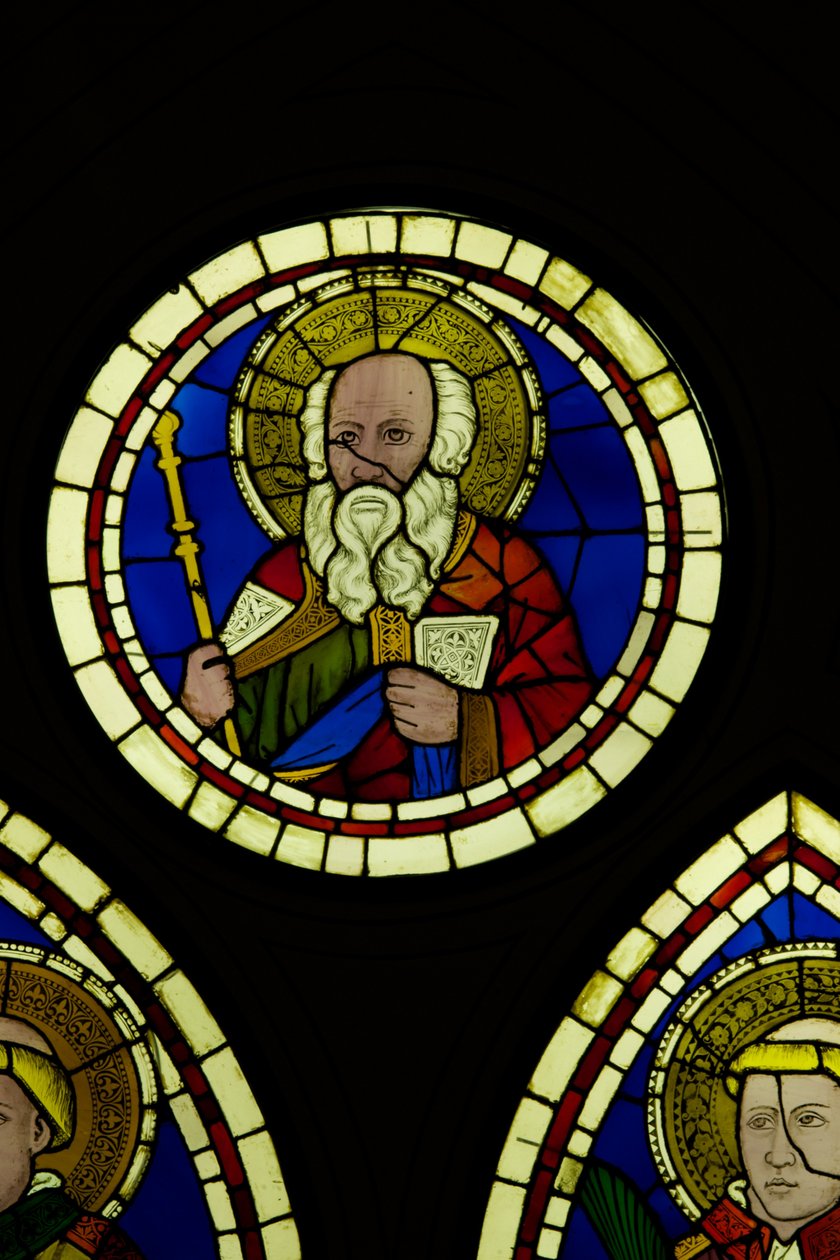 Aaron (festett üveg) alkotó: Giotto di Bondone