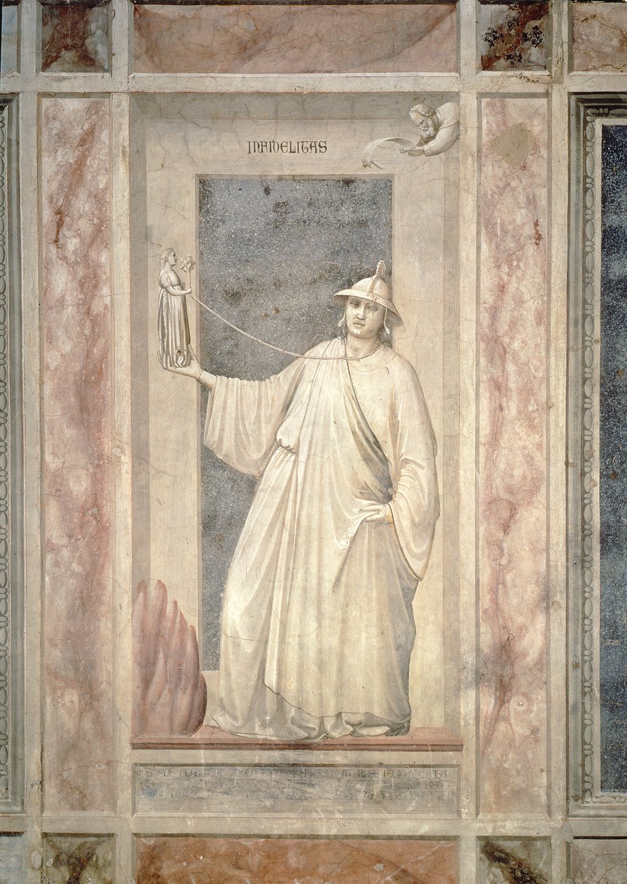 Hűtlenség, 1305 körül alkotó: Giotto di Bondone