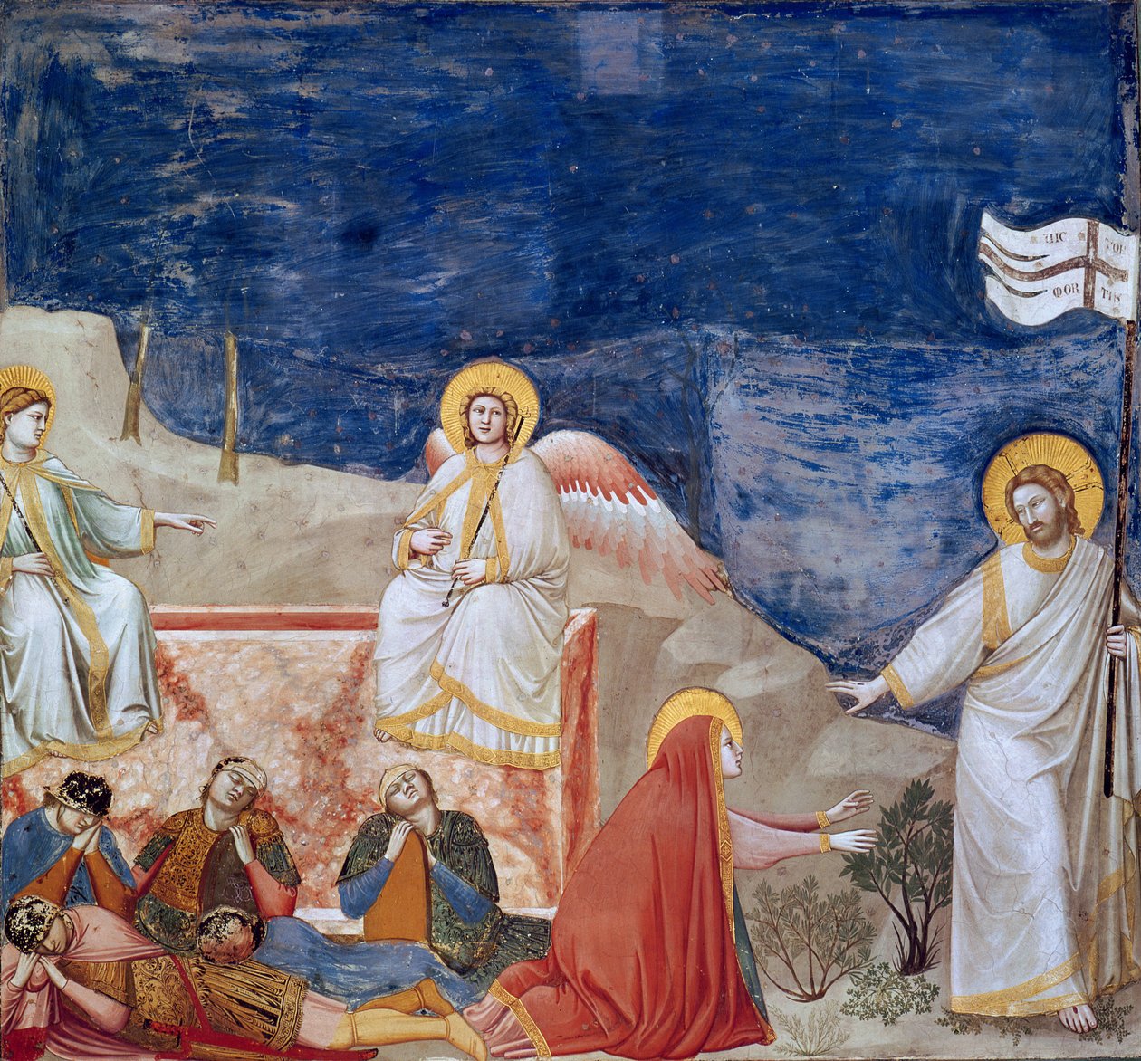 Noli me Tangere, 1305 körül alkotó: Giotto di Bondone