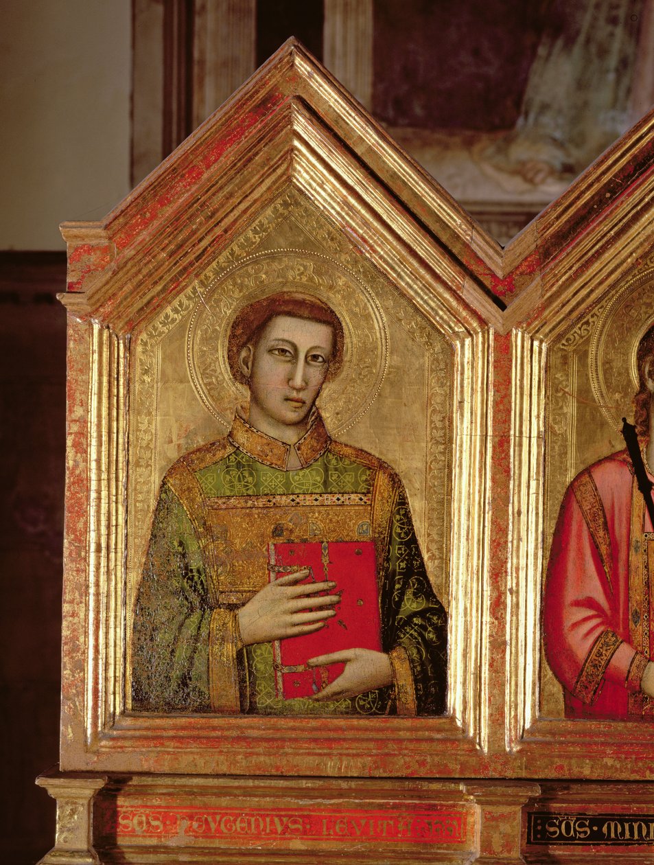 Szent a Szent Reparata poliptichonról (bal szélső panel) (lásd még: 66558 és 66560-66568) alkotó: Giotto di Bondone