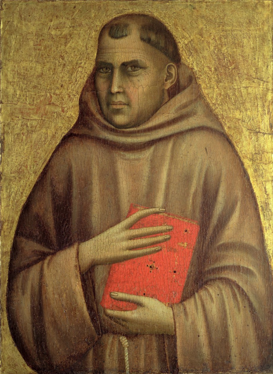 Szent Antal apát (251-356 körül) 1295 körül (tempera a panelen) alkotó: Giotto di Bondone