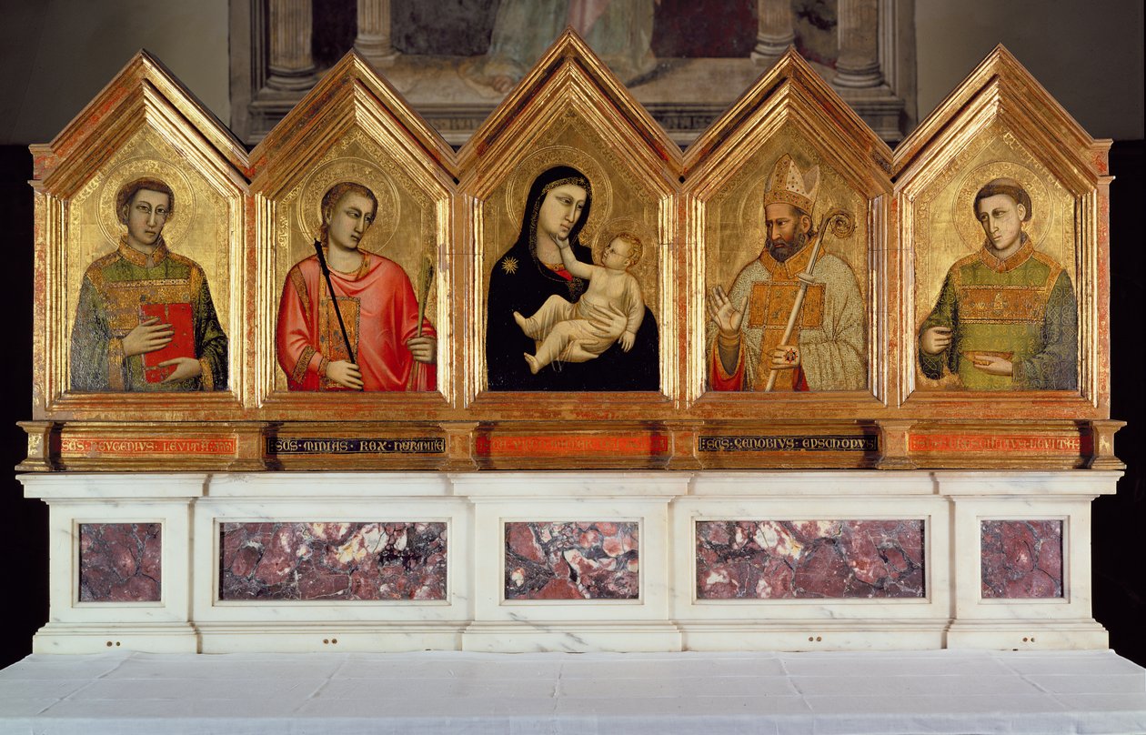 St. Reparata poliptichon (lásd még: 65558-69) alkotó: Giotto di Bondone
