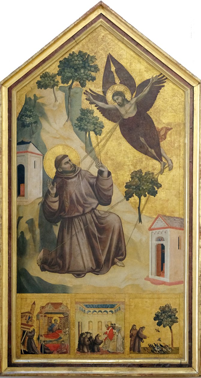 Szent Ferenc megbélyegzése alkotó: Giotto di Bondone