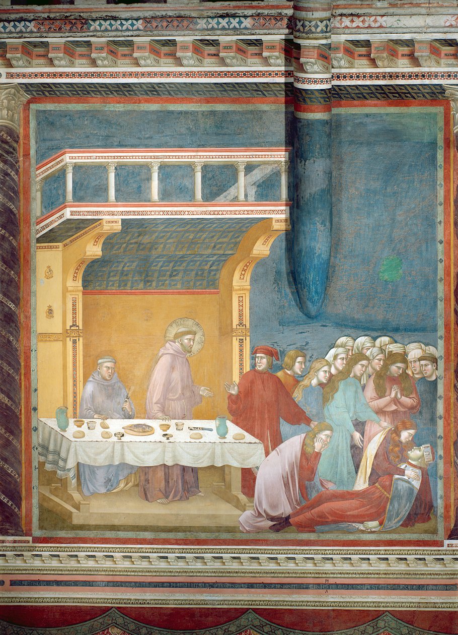 Celano lovagjának halála, 1297-1300 alkotó: Giotto di Bondone