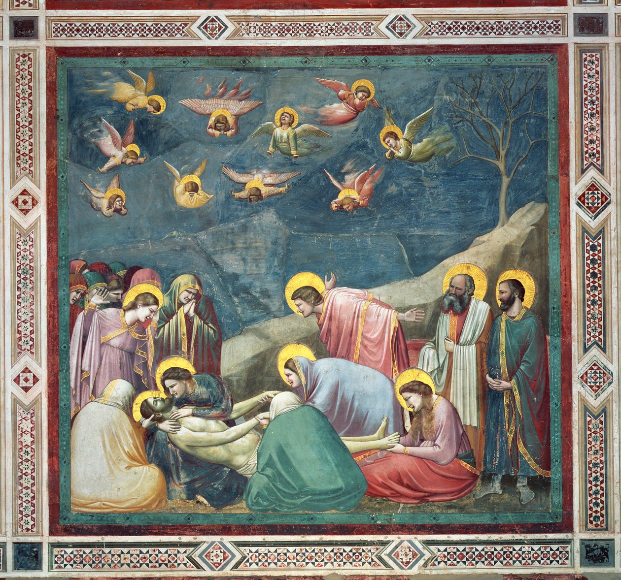 Krisztus siralma, 1305 körül alkotó: Giotto di Bondone