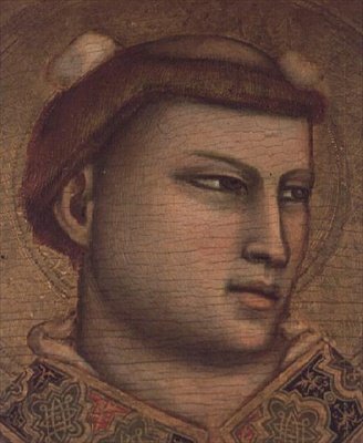 Szent István (tempera, tábla) (66554 részlet) alkotó: Giotto (c.1266 1337)