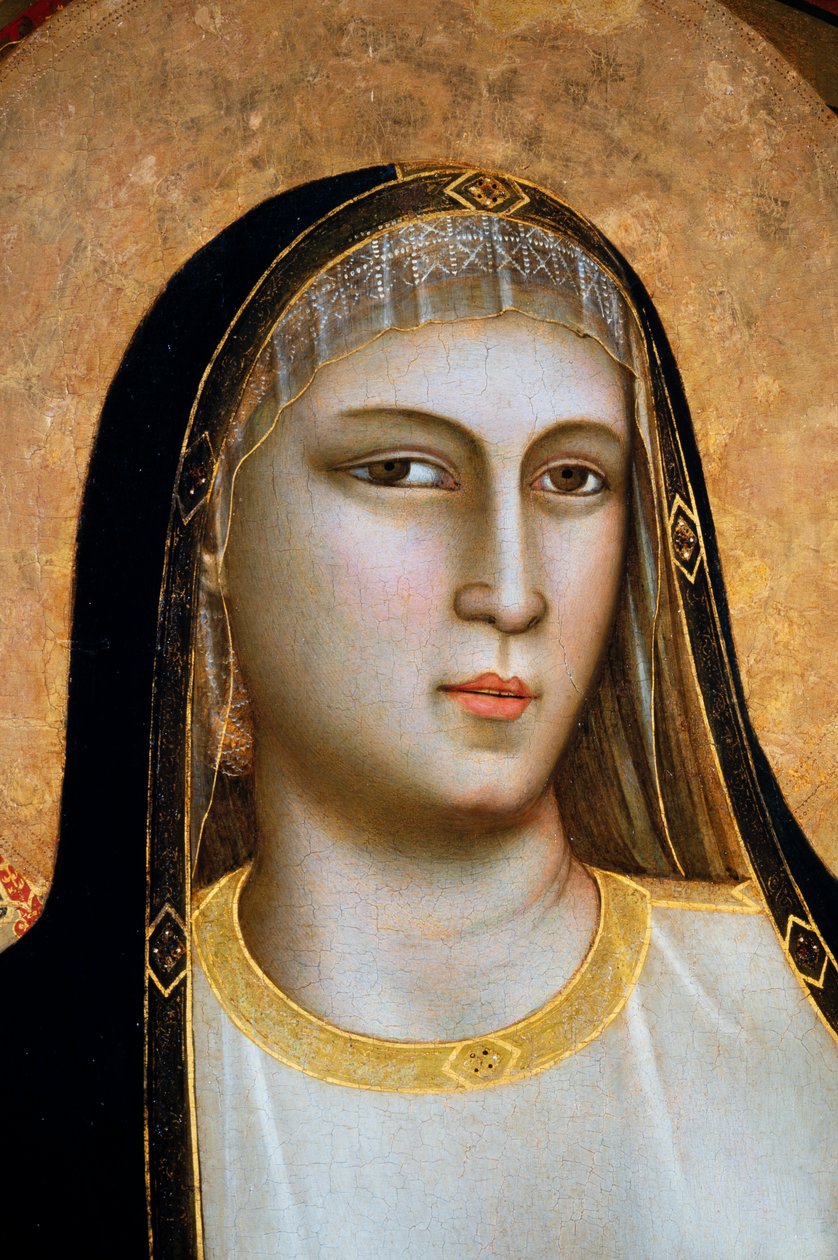 A Madonna di Ognissanti, 1310 körül (tempera fán) alkotó: Giotto (c.1266 1337)